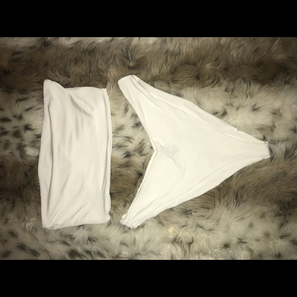 White bikini